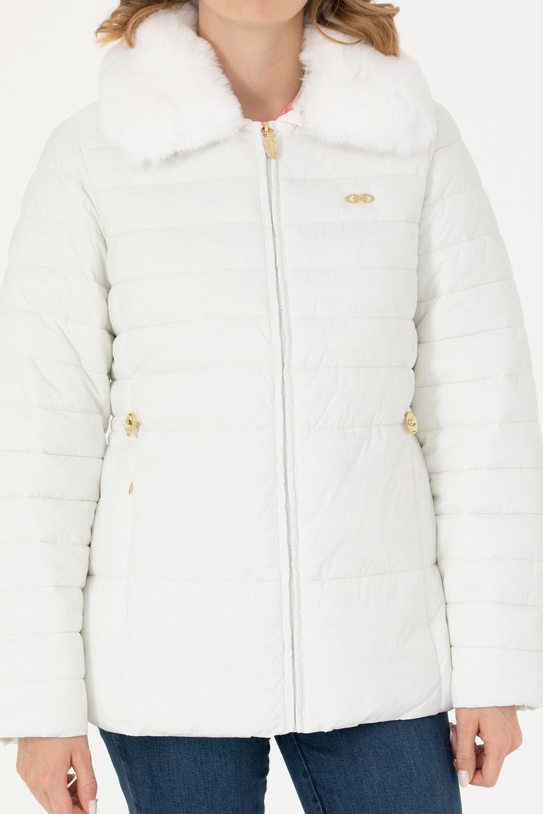 Kadın Ekru Mont - 50271039009