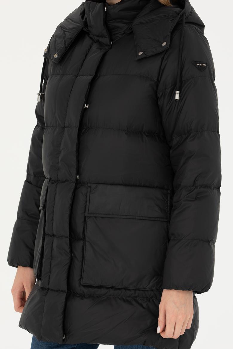 Kadın Siyah Kaban - 50272048004