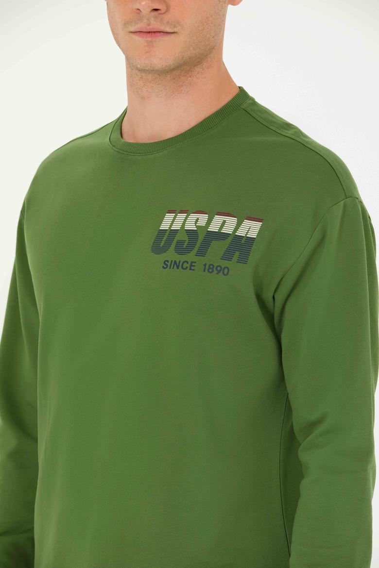 Erkek Yeşil Sweatshirt - 50270752011