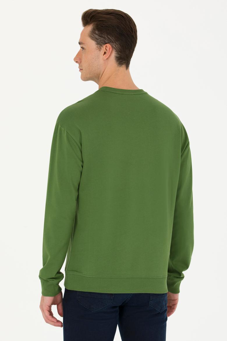 Erkek Yeşil Sweatshirt - 50270752011