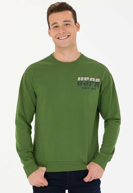 Erkek Yeşil Sweatshirt - 50270752011