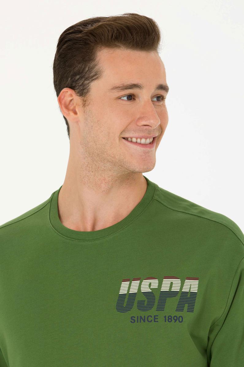 Erkek Yeşil Sweatshirt