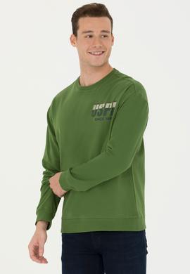 Erkek Yeşil Sweatshirt - 50270752011