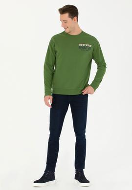 Erkek Yeşil Sweatshirt - 50270752011