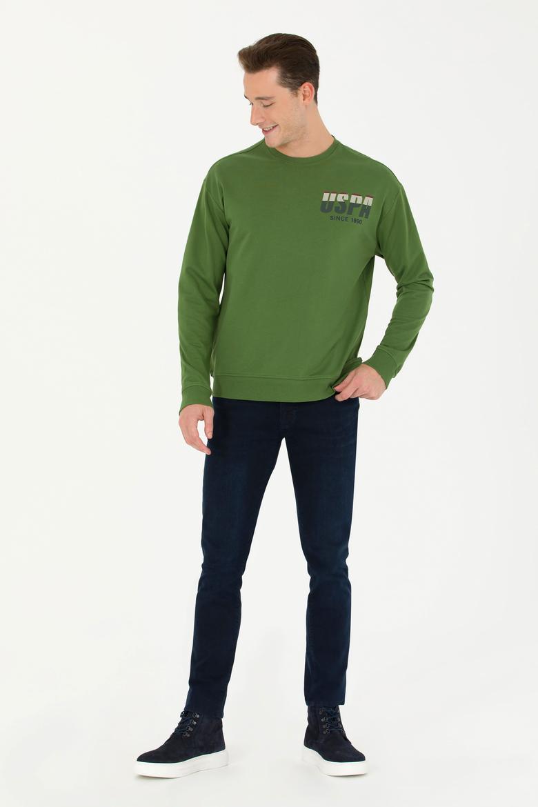 Erkek Yeşil Sweatshirt - 50270752011