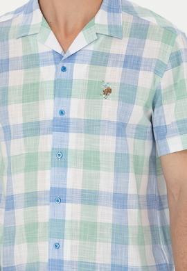 Erkek Saks Kısa Kollu Gömlek - 50267572025