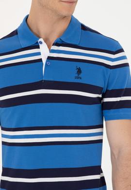 Erkek Saks Polo Yaka Tişört - 50263219023