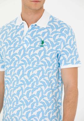 Erkek Turkuaz Polo Yaka Tişört - 50263272044