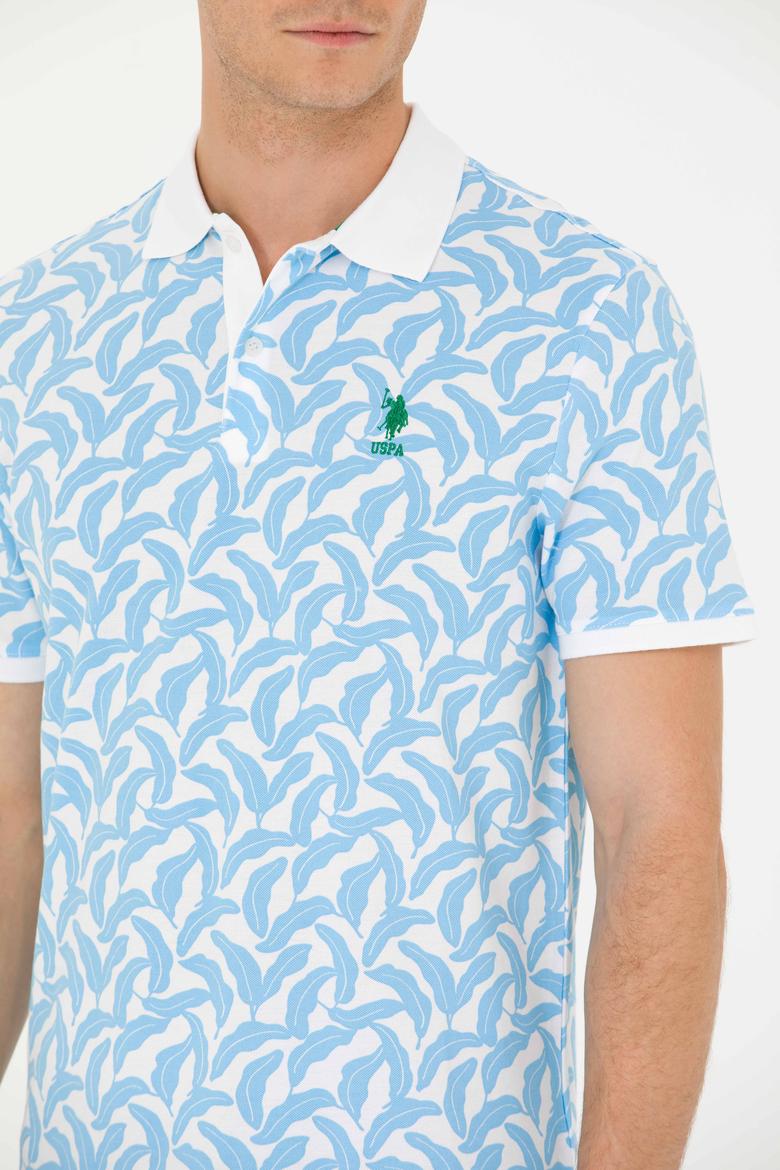 Erkek Turkuaz Polo Yaka Tişört - 50263272044