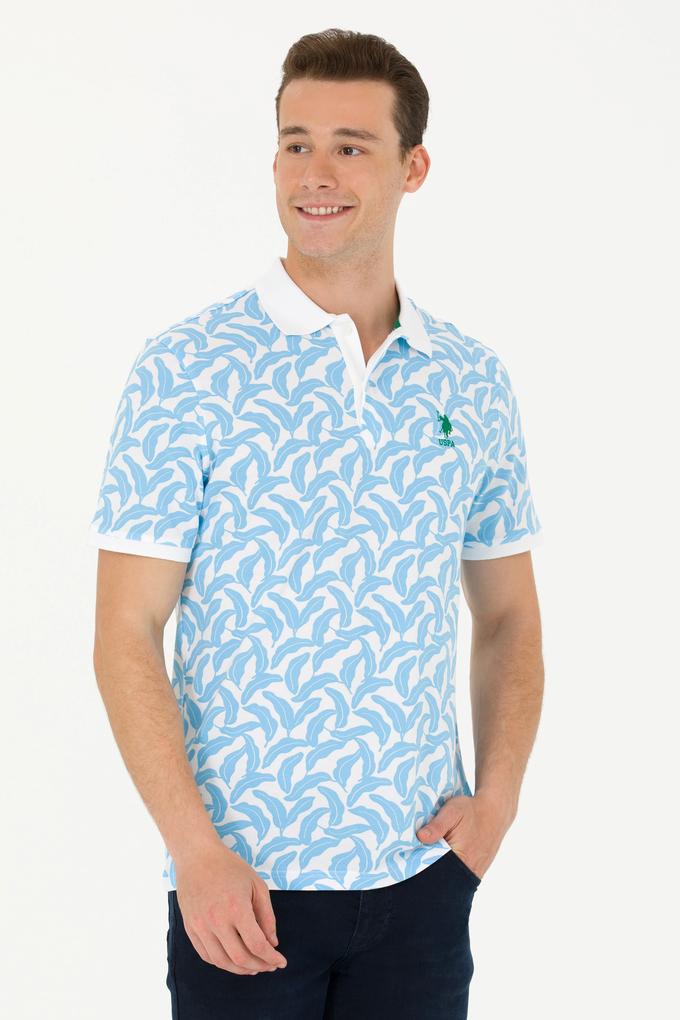 Erkek Turkuaz Polo Yaka Tişört