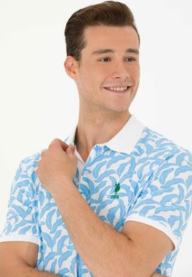 Erkek Turkuaz Polo Yaka Tişört - 50263272044