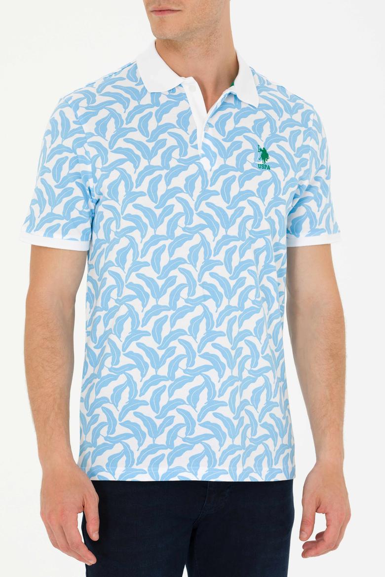 Erkek Turkuaz Polo Yaka Tişört - 50263272044