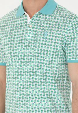 Erkek Mint Polo Yaka Tişört - 50263526034