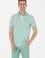 Erkek Mint Polo Yaka Tişört