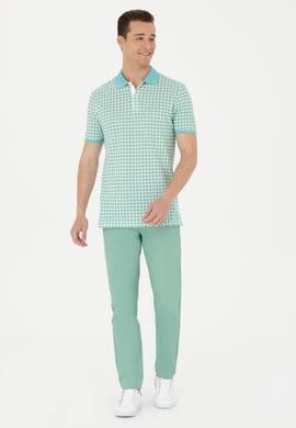 Erkek Mint Polo Yaka Tişört - 50263526034