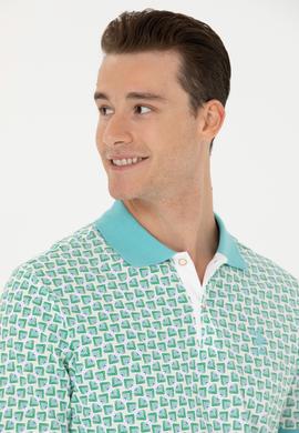 Erkek Mint Polo Yaka Tişört - 50263526034