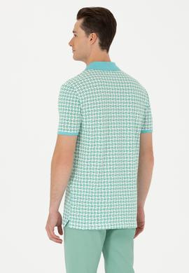Erkek Mint Polo Yaka Tişört - 50263526034