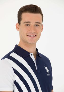 Erkek Lacivert Polo Yaka Tişört - 50263399001