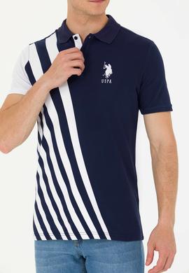 Erkek Lacivert Polo Yaka Tişört - 50263399001