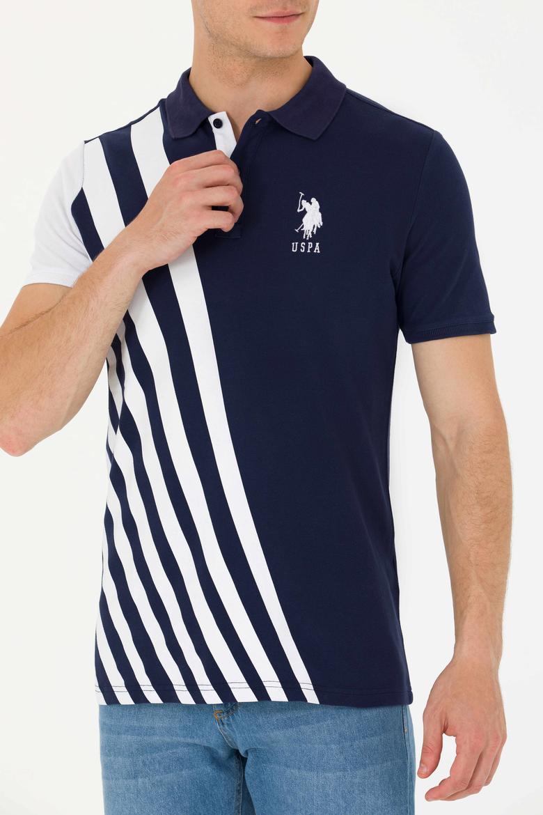 Erkek Lacivert Polo Yaka Tişört - 50263399001