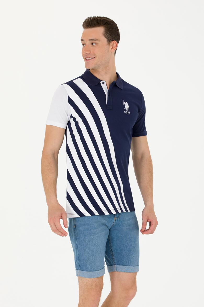 Erkek Lacivert Polo Yaka Tişört