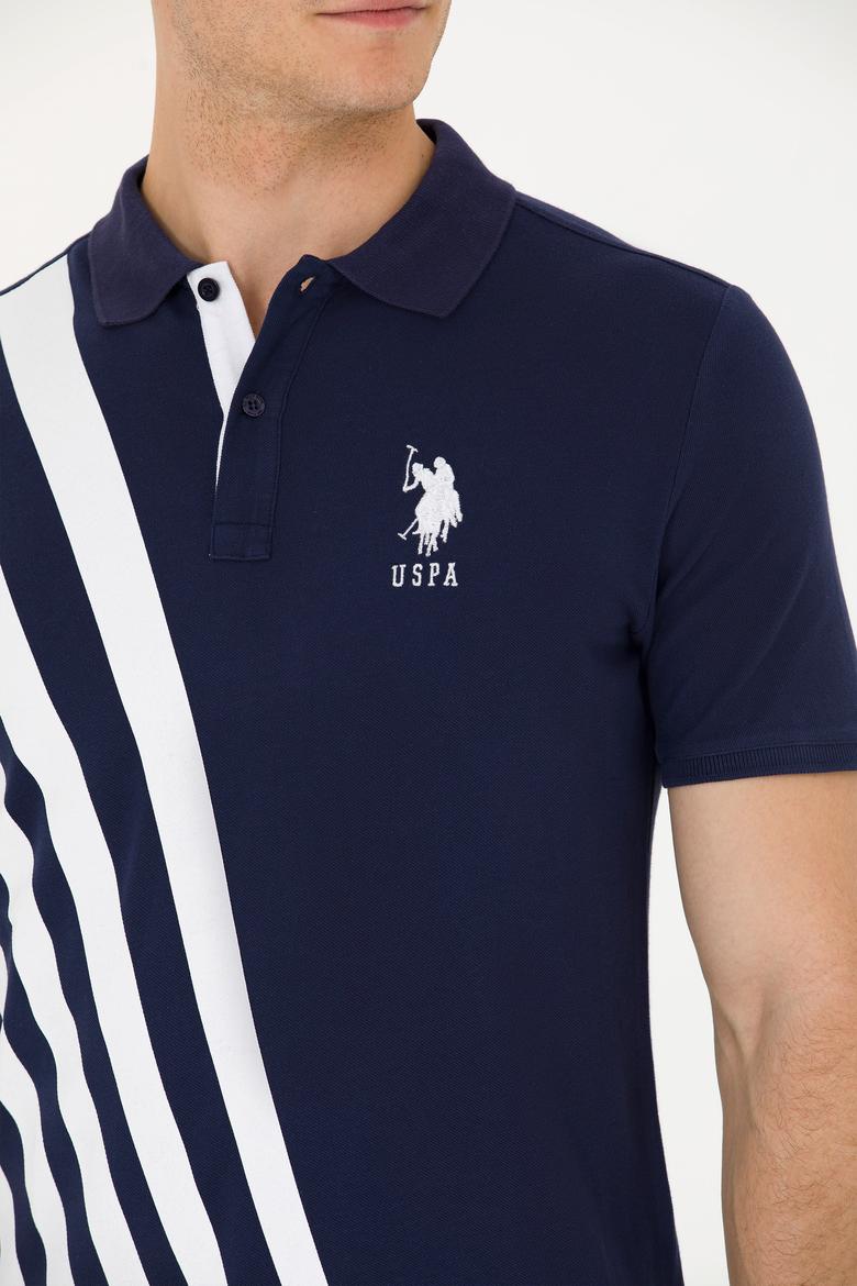 Erkek Lacivert Polo Yaka Tişört - 50263399001
