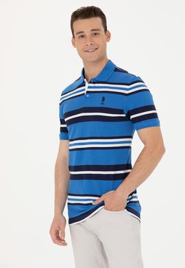 Erkek Saks Polo Yaka Tişört - 50263219023