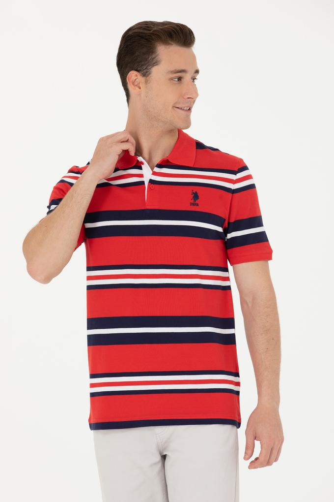 Erkek Kırmızı Polo Yaka Tişört