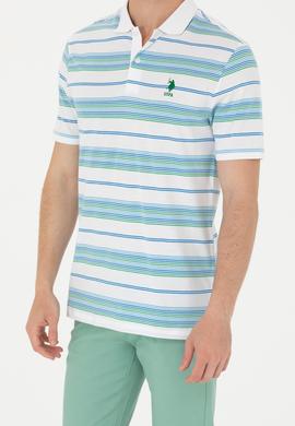 Erkek Beyaz Polo Yaka Tişört - 50263230023