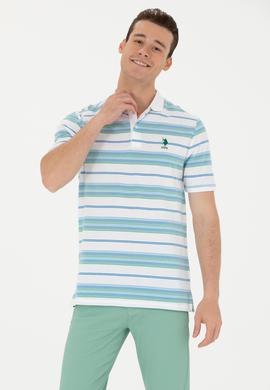 Erkek Beyaz Polo Yaka Tişört - 50263230023