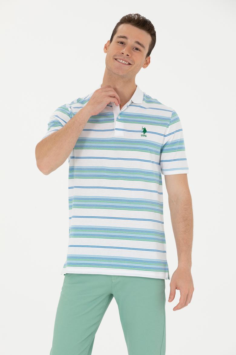 Erkek Beyaz Polo Yaka Tişört - 50263230023