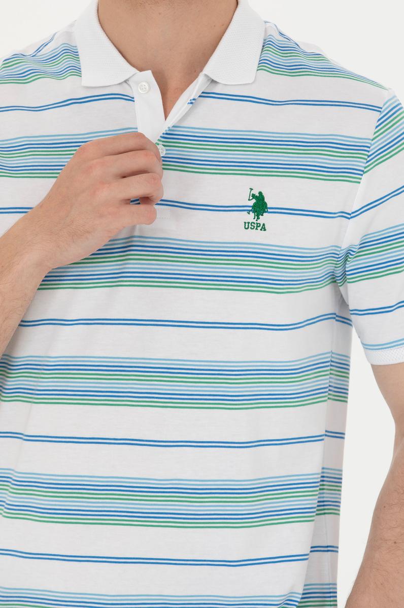 Erkek Beyaz Polo Yaka Tişört