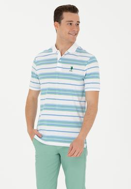 Erkek Beyaz Polo Yaka Tişört - 50263230023