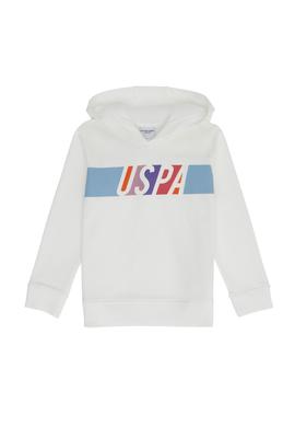 Çocuk Ekru Kapüşonlu Sweatshirt - 50276898003