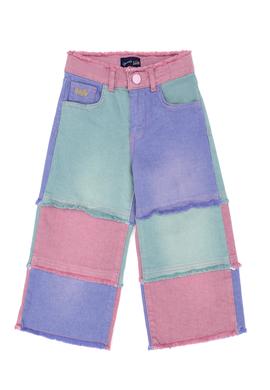 Kız Çocuk Pembe Jean Pantolon - 50263904002