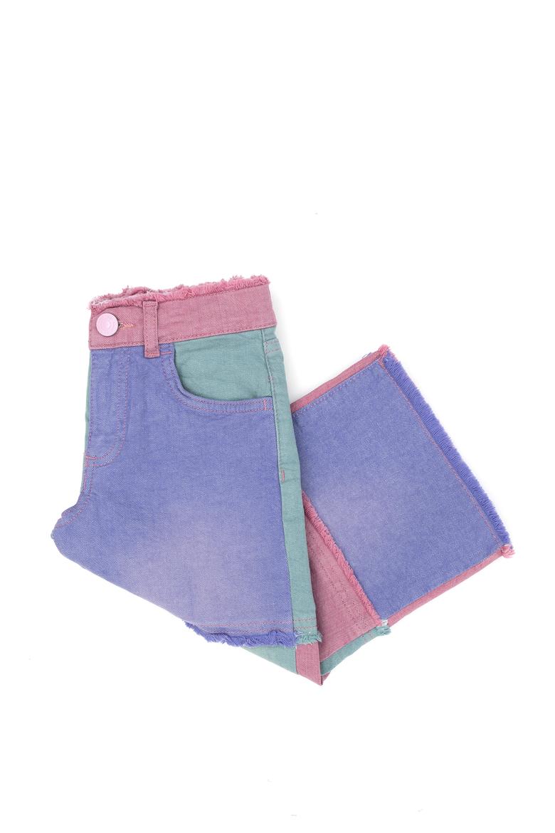 Kız Çocuk Pembe Jean Pantolon