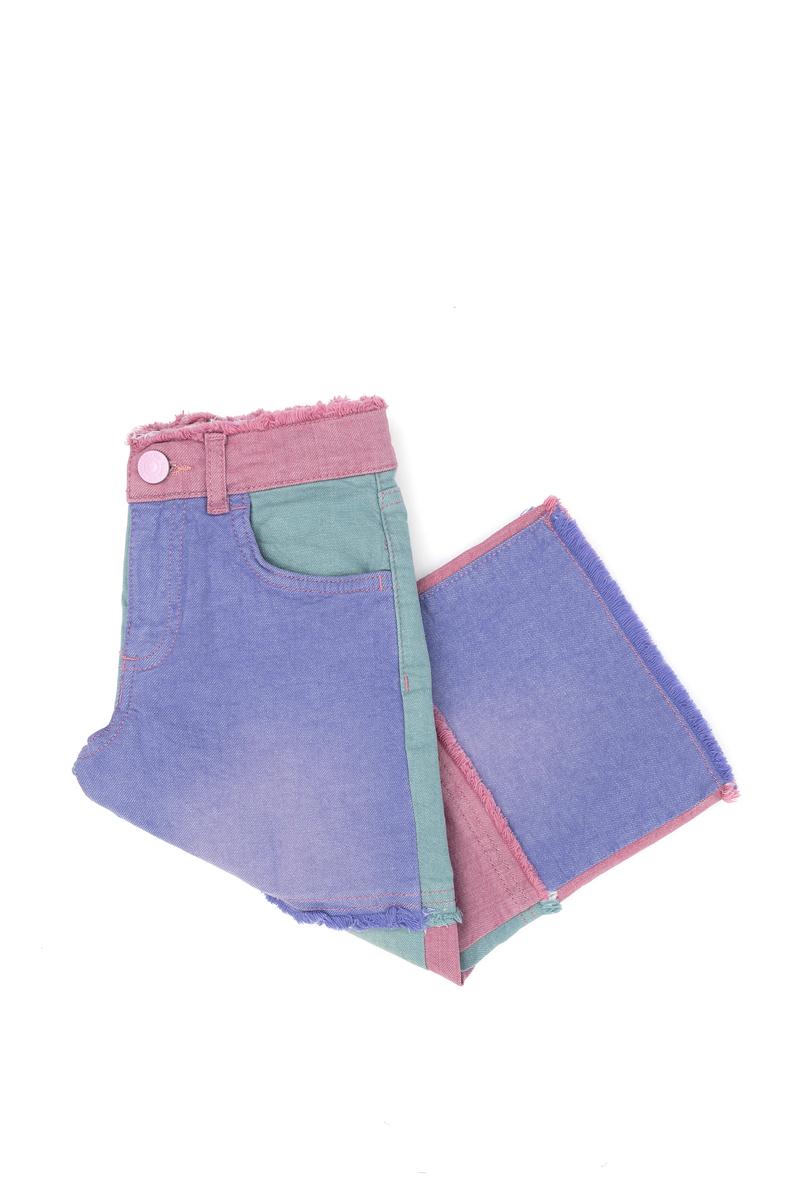 Kız Çocuk Pembe Jean Pantolon