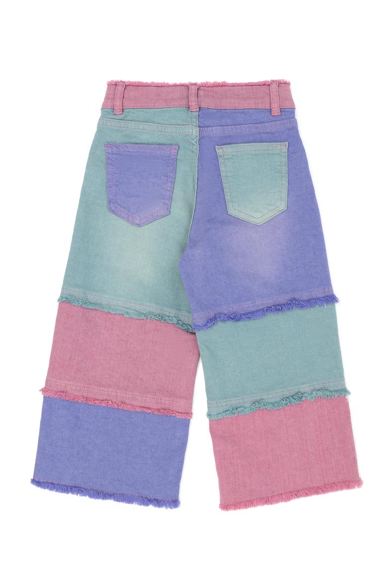 Kız Çocuk Pembe Jean Pantolon - 50263904002