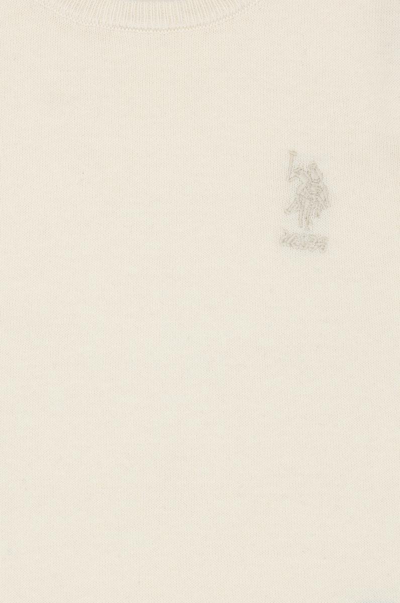 Kız Çocuk Krem Basic Kazak