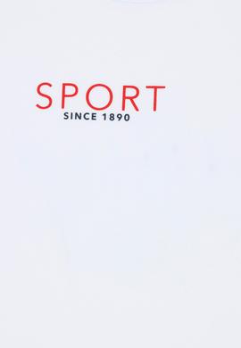 Kız Çocuk Beyaz Bisiklet Yaka Tişört - 50270472008