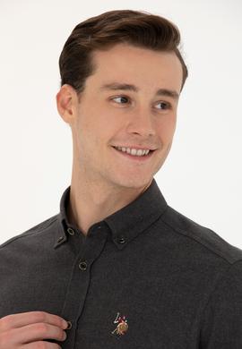 Erkek Siyah Uzun Kollu Basic Gömlek - 50271275169