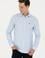Erkek Açık Mavi Uzun Kollu Basic Gömlek
