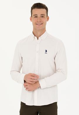 Erkek Taş Uzun Kollu Basic Gömlek - 50271293033