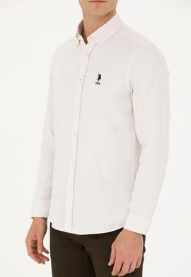 Erkek Taş Uzun Kollu Basic Gömlek - 50271293033