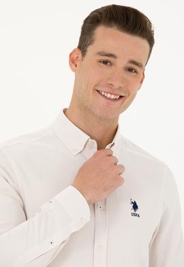 Erkek Taş Uzun Kollu Basic Gömlek - 50271293033