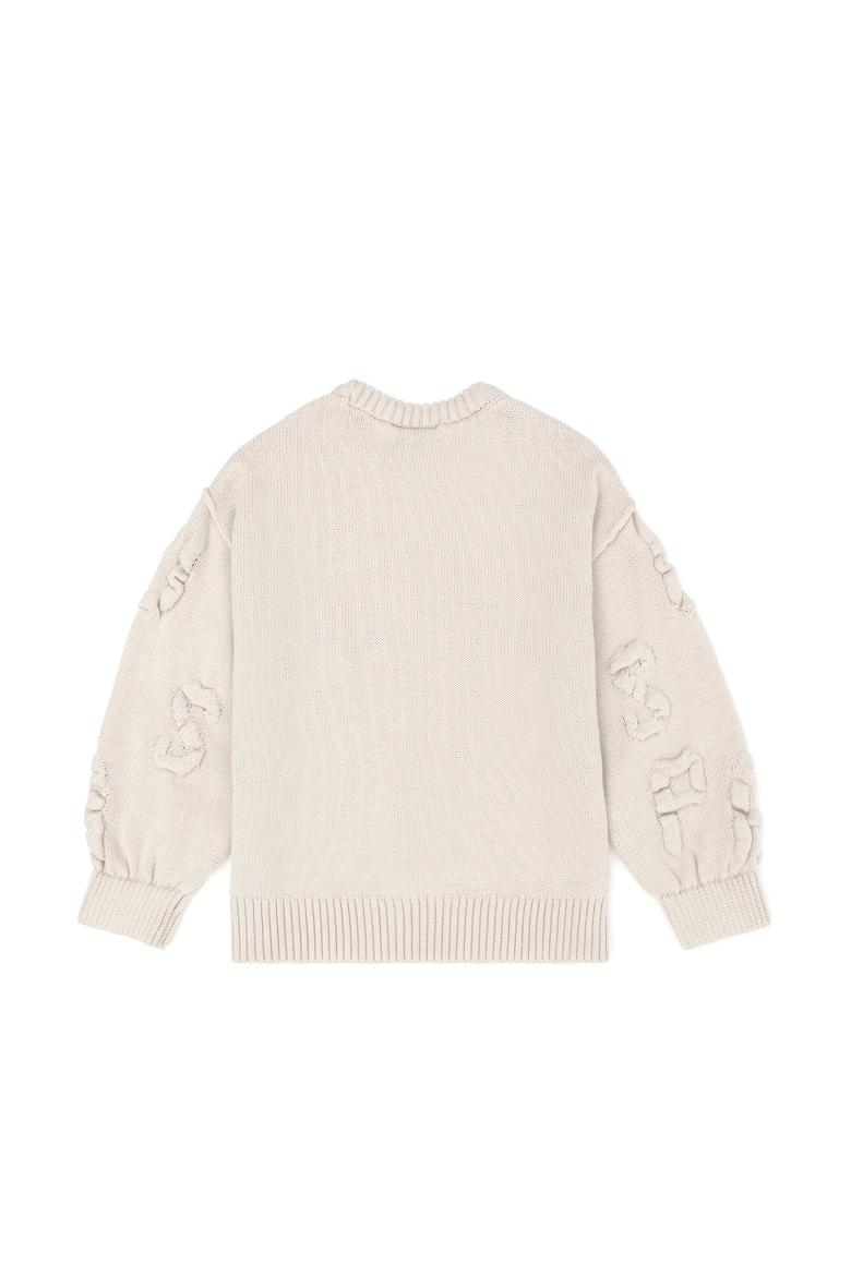 Kız Çocuk Krem Kazak - 50271870016