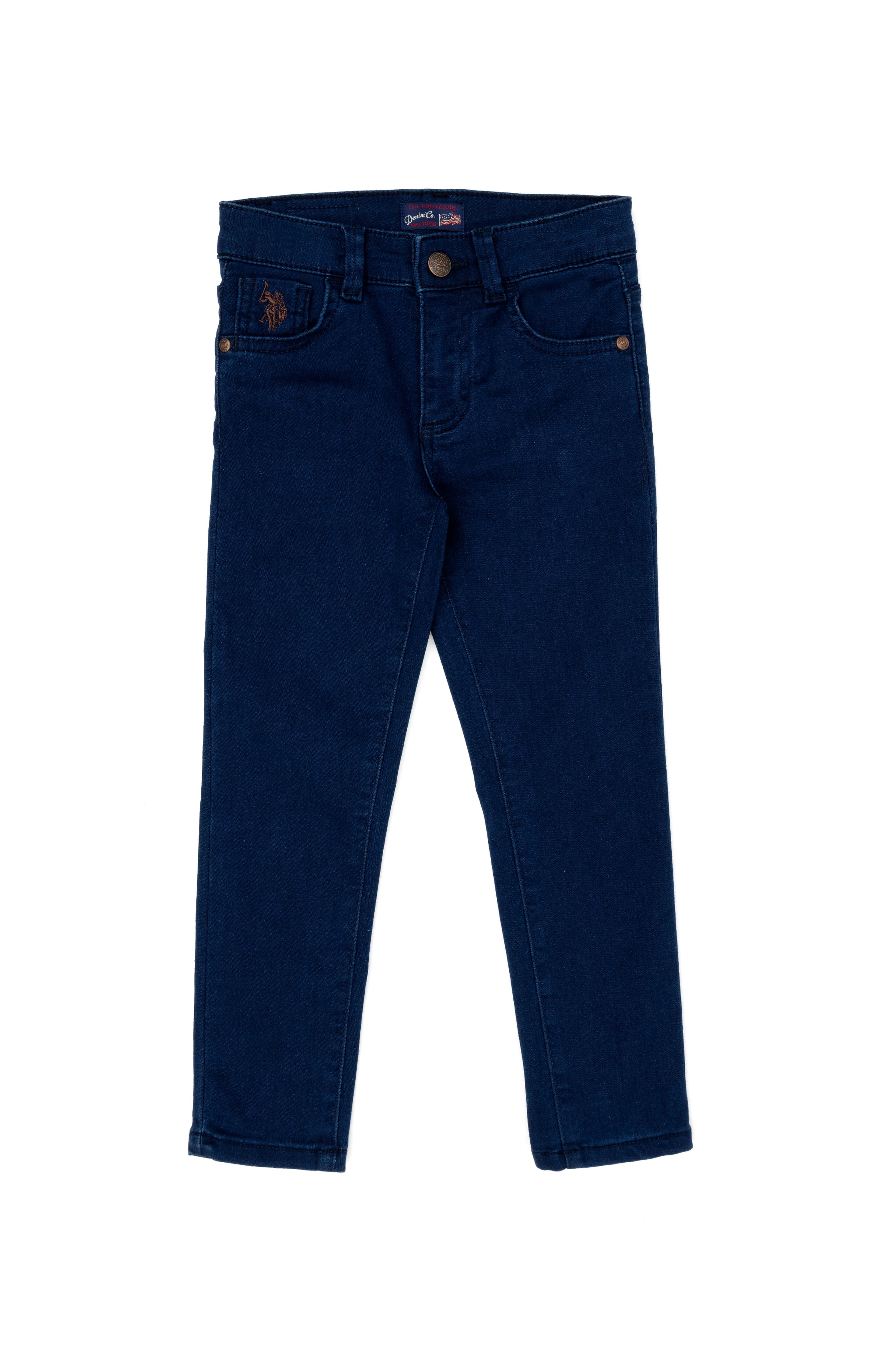 Kız Çocuk Lacivert Jean Pantolon - Image 2