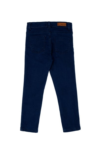 Kız Çocuk Lacivert Jean Pantolon