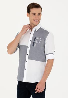 Erkek Lacivert Uzun Kollu Gömlek - 50272364006