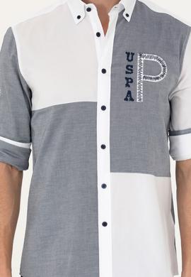 Erkek Lacivert Uzun Kollu Gömlek - 50272364006